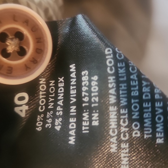 English Laundry Khaki Flat Front Shorts - Picture 6 of 6